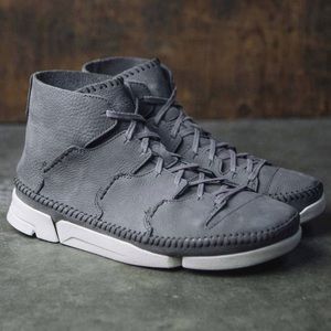 Clarks Trigenic Flow x Vibram sole Charcoal nubuck size 8.5 men